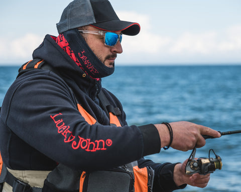 anglers fishing wearing plastic frames sunglasses
