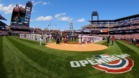 2022 MBL opening day scene